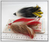 G. W. Frost & Sons Red & Black Musky Chief Pair With Card