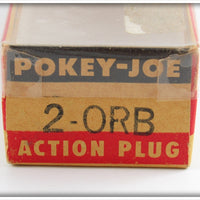 Mille Lacs Mfg Co Orange & Black Pokey Joe In Box