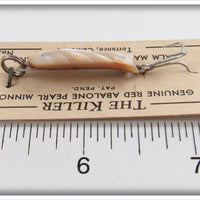 Salm Mfg Co Red Abalone Pearl Minnow The Killer In Box