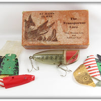 Vintage Trans Lure Bait Company The Transparent Lure In Box