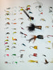 Huge Lot Of 114 Vintage Flies, Jigs, Jig Heads, Poppers