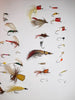 Huge Lot Of 114 Vintage Flies, Jigs, Jig Heads, Poppers