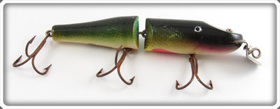 Vintage AL&W Creek Chub Perch Jointed Pikie Lure