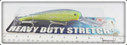 Vintage Mann's Splat Dolphin Heavy Duty Stretch 25+ Lure On Card