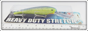 Vintage Mann's Splat Dolphin Heavy Duty Stretch 25+ Lure On Card