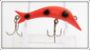 Vintage Creek Chub Orange Spotted Nikie Lure 