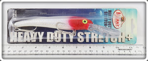 Mann's Red Head Hologram Heavy Duty Stretch 25+ Lure On Card