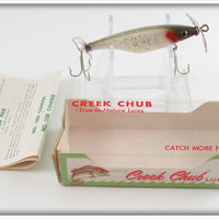 Vintage Creek Chub Silver Flash Streeker Lure In Box 