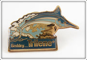 Vintage Berkley Trilene Swordfish Pin