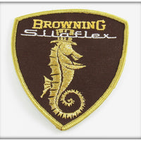 Vintage Browning Silaflex Seahorse Patch