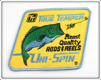 True Temper Finest Quality Rods & Reels Uni Spin Patch