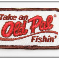 Vintage Take An Old Pal Fishin' Patch 