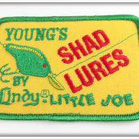 Vintage Young's By Lindy Little Joe Shad Lures Patch