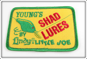 Vintage Young's By Lindy Little Joe Shad Lures Patch