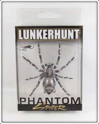 Lunkerhunt Black & Brown Phantom Spider Lure In Box