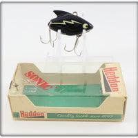 Vintage Heddon Black Sonic Lure In Box