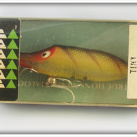 Vintage Heddon Perch Tiny River Runt Lure In Box