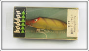 Vintage Heddon Perch Tiny River Runt Lure In Box