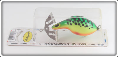 Arbogast Fire Tiger Buzz Plug Lure On Card 
