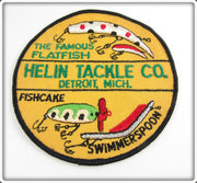 Helin Tackle Co The Famous Flatfish, Fishcake, Swimmerspoon Patch