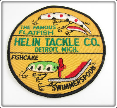 Helin Tackle Co The Famous Flatfish, Fishcake, Swimmerspoon Patch