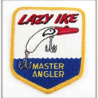 Vintage Lazy Ike Master Angler Patch