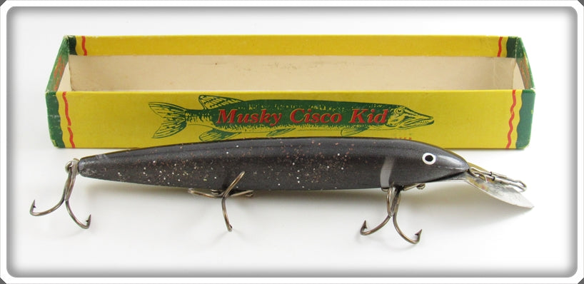 Wallsten Tackle Co Black Chub Musky Cisco Kid In Perch Box