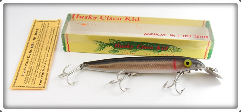 Wallsten Tackle Co Gold Shiner Musky Cisco Kid In Black Silver Box