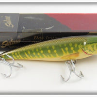 Salmo Green & Yellow Floating Pike Lure In Box 