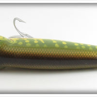 Salmo Green & Yellow Floating Pike In Box