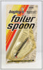 Vintage Bagley Black On Silver Foil BS Foiler Spoon Lure On Card