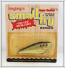 Vintage Bagley Silver Shad SSH Small Fry Super Shallow Lure On Card