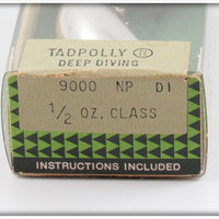 Heddon Nickel Plate Tadpolly Sealed In Box