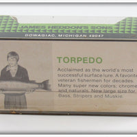 Heddon Nickel Plate Tadpolly Sealed In Box