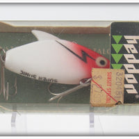 Vintage Heddon Red Head Super Sonic Lure Sealed In Box 