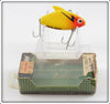 Vintage Heddon Yellow Super Sonic Lure In Unmarked Box