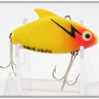 Heddon Yellow Super Sonic In Unmarked Box