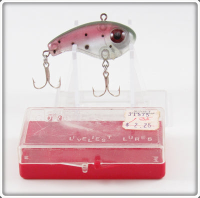 Vintage Cordell Rainbow Trout Crazy Shad Lure In Box