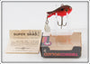 Vintage Cordell Orange & Black Super Shad Lure In Box