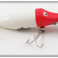 Heddon Red Head White Tiny Runt In Box