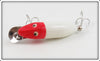 Heddon Red Head White Tiny Runt In Box