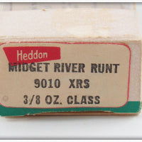 Heddon Silver Shore Midget River Runt In Box