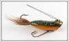 Vintage Heddon Bullfrog Weedless Widow Jr Lure