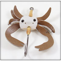 Vintage B-17 White Fly Rod Crab Lure