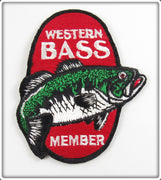 Vintage Western Bass Member Patch