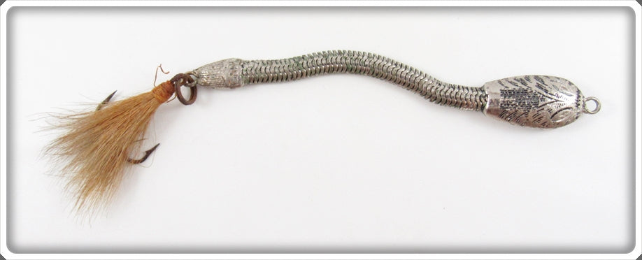 Vintage Pt Jude Flexible Metal Snake Lure