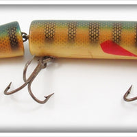 Vintage Unknown Gold Scale Jointed Husky Pikie Type Lure