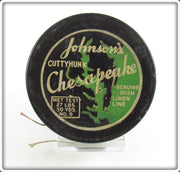 Vintage Johnson's Cuttyhunk Chesapeake Irish Linen Line Spool