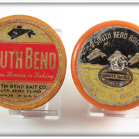 Vintage South Bend Strong Oreno & Black Oreno Line Spool Pair