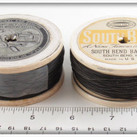 South Bend Black Oreno Line Spool Pair